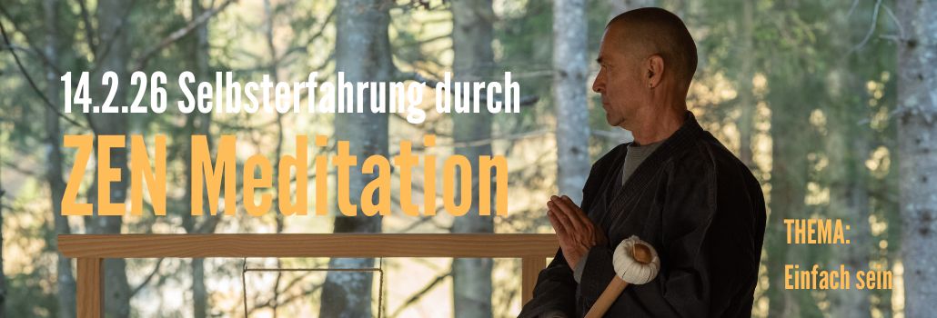 ZEN MEISTER MIT GONG