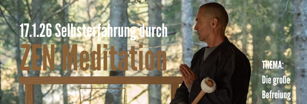 ZEN MEISTER MIT GONG