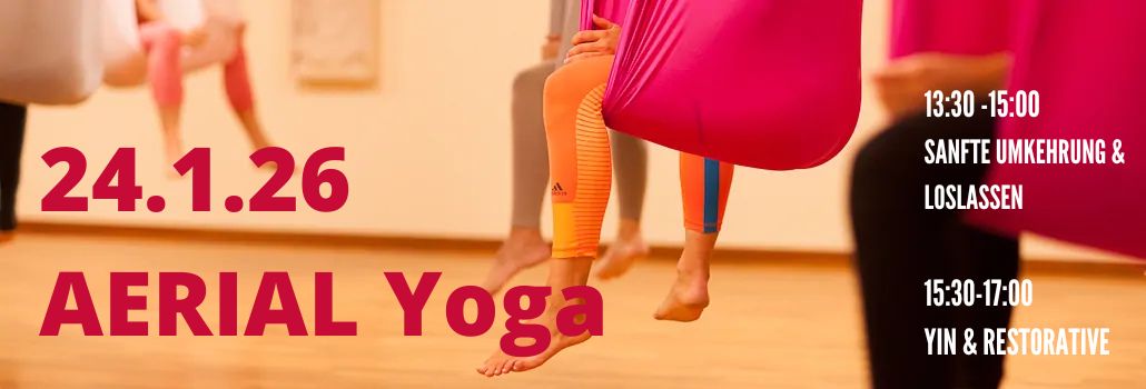 Aerial Engel Haltung