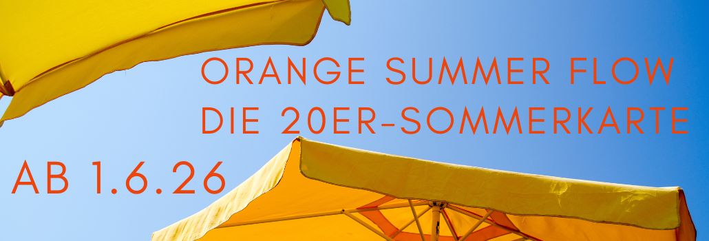 SONNENSCHIRME ORANGE